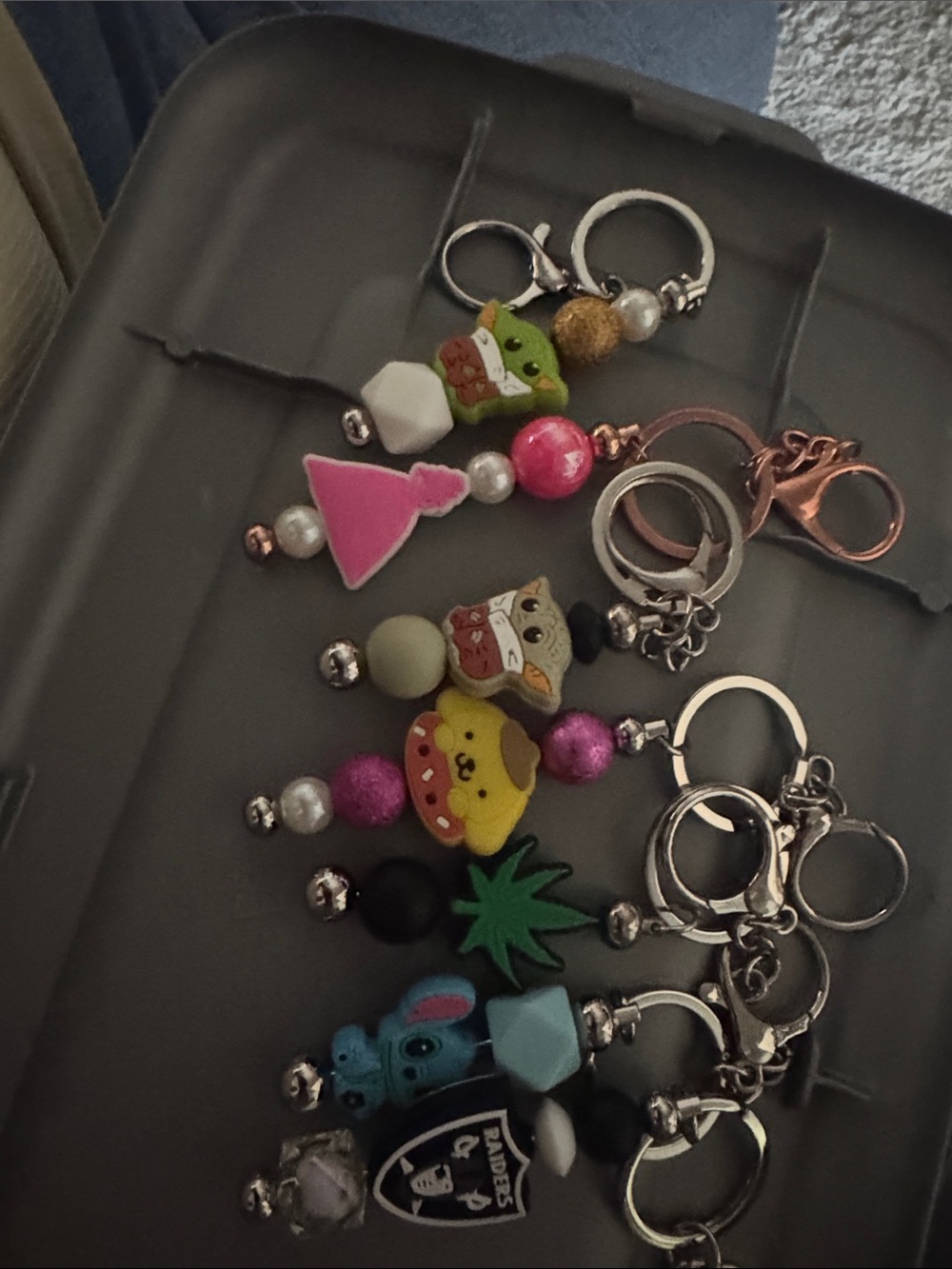 7 new keychains